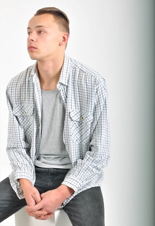 VINTAGE CHAMPION CHECKED SHIRT