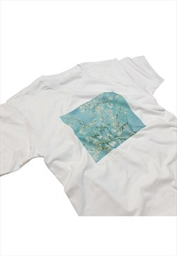 Van Gogh Almond Blossom Famous Vintage Aesthetic Art T-Shirt