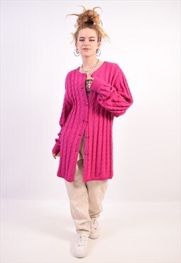 Vintage Valentino Cardigan Sweater Pink