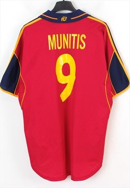 Spain MUNITIS National Football Team Home Shirt M Jersey Kit
