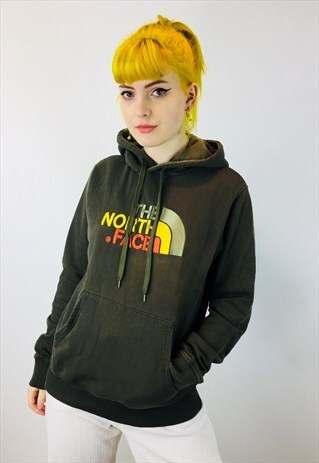 VINTAGE NORTH FACE EMBROIDERED HOODIE