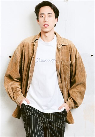 VINTAGE 90S CORDUROY JACKET SHIRT