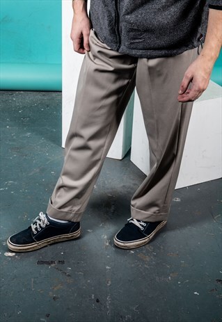 VINTAGE TROUSERS 80S IN BEIGE