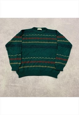 Vintage Knitted Jumper Men's XL