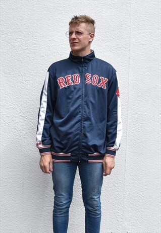VINTAGE BOSTON RED SOX TRACK TOP SIZE L