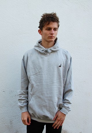 G&G UNISEX MOONDUST GREY GOOSE HOOD