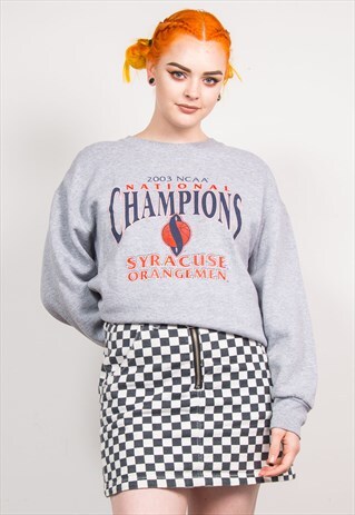 90'S VINTAGE SYRACUSE UNIVERSITY BASKETBALL SWEATSHIRT