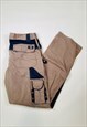 Vintage Dickies Utility Trousers W34 in Brown