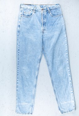 90s Levis Blue Faded Orange Tab Jeans - B2675