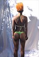 CABBAGE PATCH TWO-PIECE CROCHET SWIM SUIT