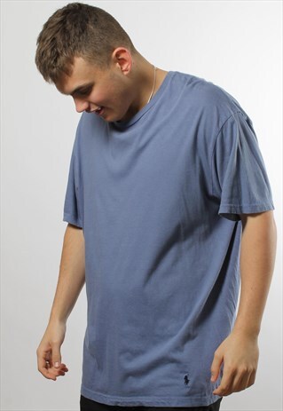 VINTAGE RALPH LAUREN BLUE T-SHIRT