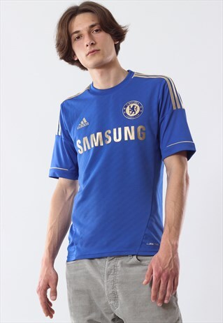 2012-13 VINTAGE MENS ADIDAS CHELSEA HOME JERSEY SHIRT TRIKOT