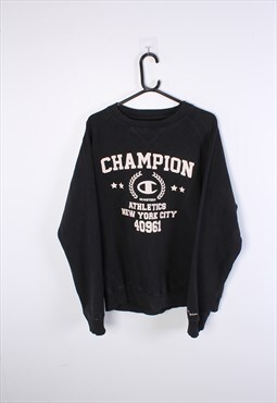 Vintage 90s Champion Spell-Out Sweatshirt / Sweater.