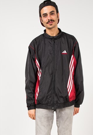 VINTAGE 80S ADIDAS SHELL SPORT JACKET / S1235