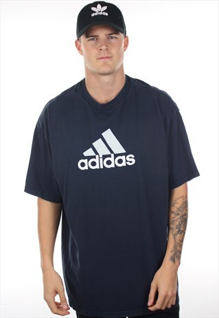 VINTAGE ADIDAS GRAPHIC T SHIRT TEE