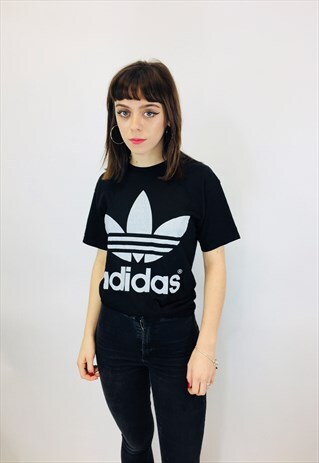 ADIDAS ORIGINALS TREFOIL BLACK T SHIRT