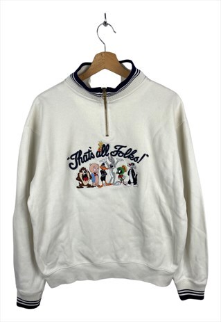 VINTAGE LOONEY TUNES 1/4 SWEATSHIRT