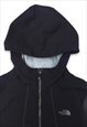 NORTH FACE BLACK/GREY WINTER SPORTS HOODED JACKET