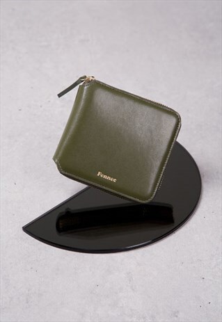 ZIPPER WALLET KHAKI