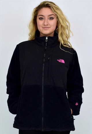 VINTAGE 90'S BLACK NORTH FACE FLEECE