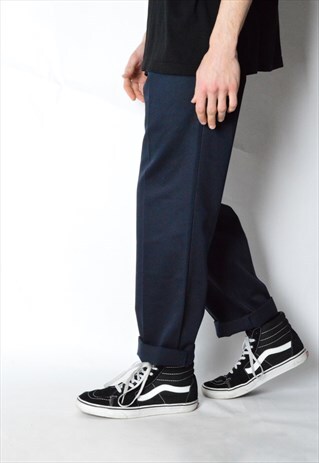 VINTAGE 90S NAVY BLUE PANTS