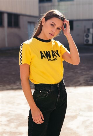 YELLOW "AWAY" T-SHIRT