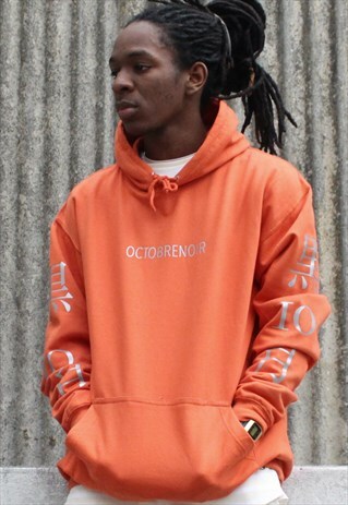 ORANGE REFLECTIVE HOODIE
