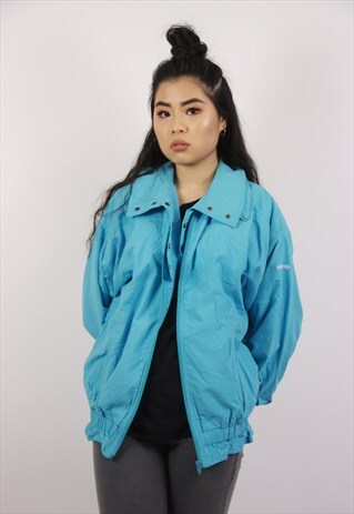 VINTAGE ADIDAS TURQUOISE JACKET