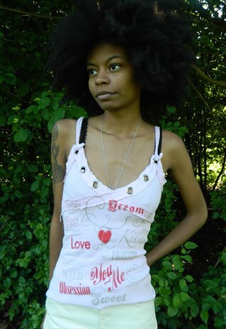 BABY PINK Y2K STYLE CAMI TOP