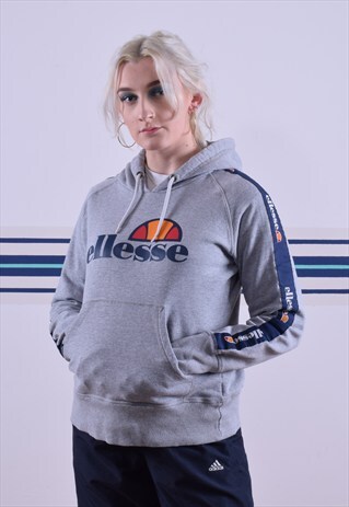 GREY ELLESSE HOODIE