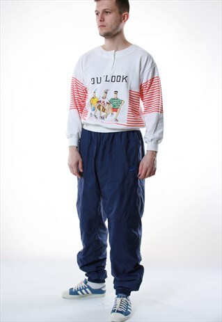 90S VTG RARE NIKE SHELL SPORT TROUSERS 13498