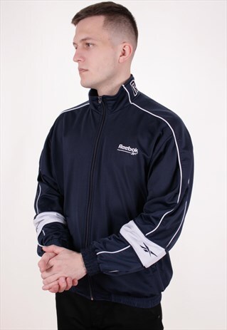 90S VINTAGE REEBOK TRACK JACKET(AFTER RESTAURATION) AA9019