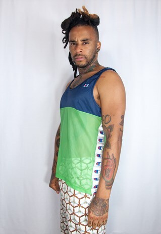 CHAMPION GREEN VINTAGE VEST