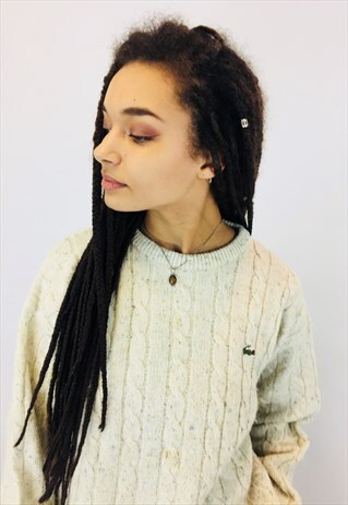 VINTAGE LACOSTE KNITTED JUMPER