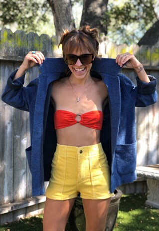WOMEN'S YELLOW SHORT