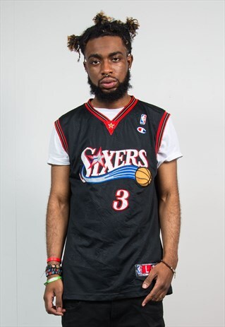 CHAMPION NBA PHILADELPHIA 76ERS JERSEY