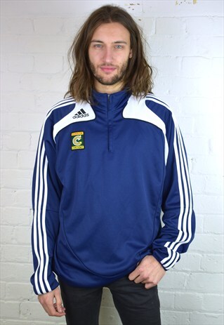 VINTAGE 90'S ADIDAS 1/4 ZIP JUMPER