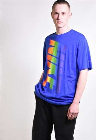 NIKE MULTI-COLOUR LOGO T-SHIRT