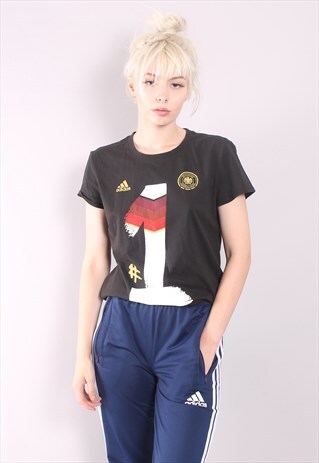 VINTAGE ADIDAS GERMANY FOOTBALL T-SHIRT