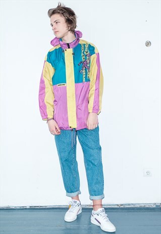 VINTAGE MULTICOLOR JACKET / 1990S