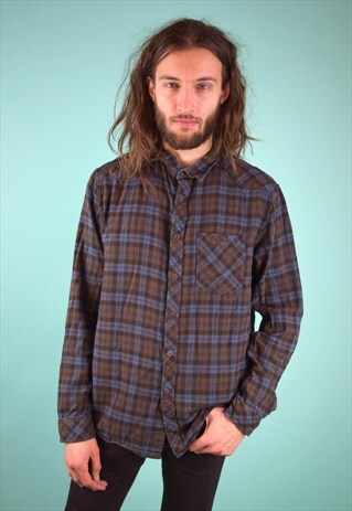 VINTAGE 90'S CHECKED SHIRT