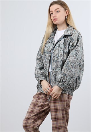 VINTAGE L BLUE LIGHTWEIGHT JACKET