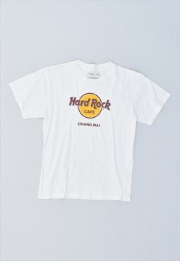 Vintage 90's Hard Rock Cafe Chiang Mai T-Shirt Top White