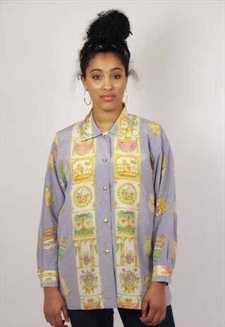 VINTAGE PATTERNED BLOUSE
