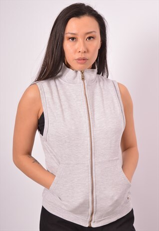 sleeveless tracksuit top