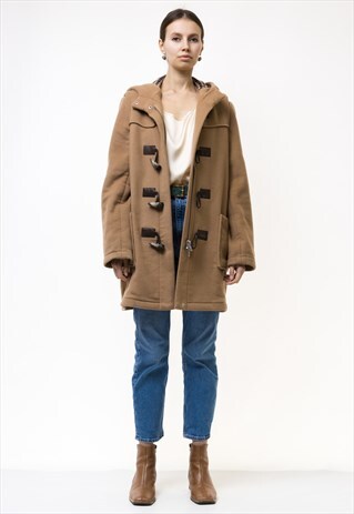 Vintage Aquascutum Duffle Coat Winter Coat 5045