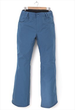 Vintage NIKE Pants Ski Shell Trousers Blue