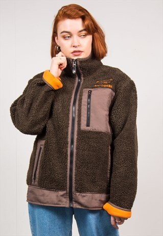 VINTAGE TEDDY FLEECE JACKET
