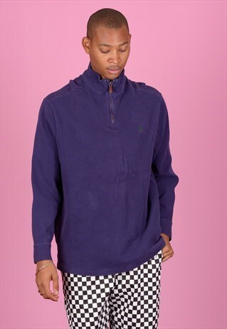 VINTAGE RALPH LAUREN 1/4 ZIP SWEATSHIRT