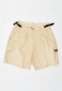 Vintage 90's Napapijri Cargo Shorts Beige